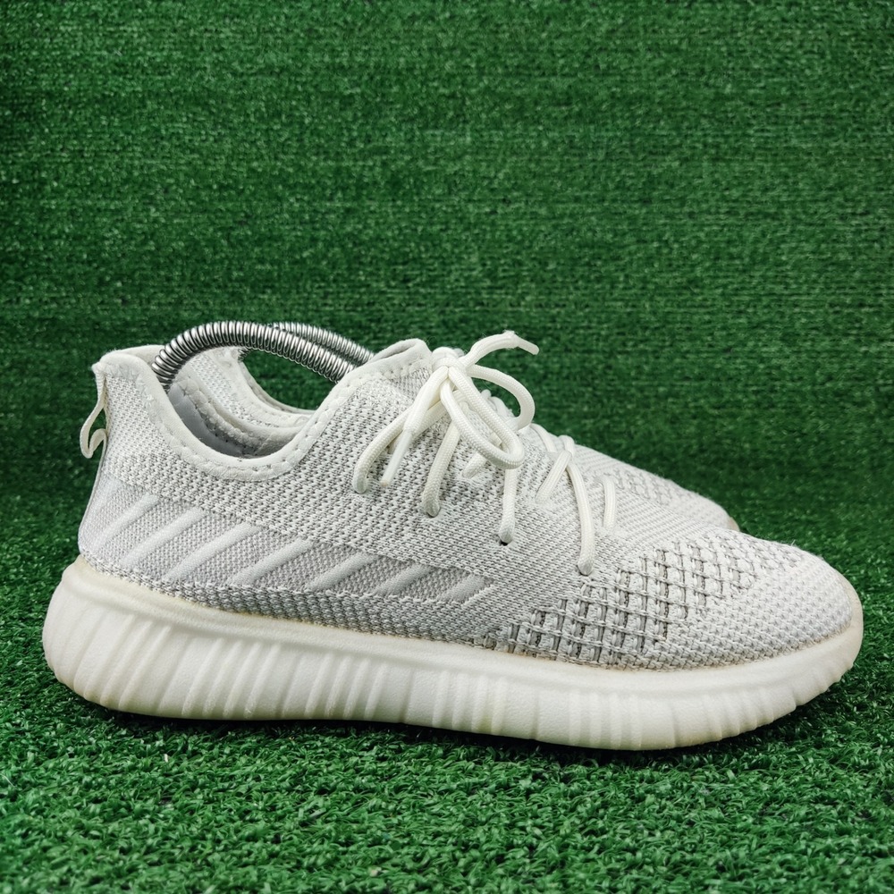 Avia Sneakers Women 8 White WMAV22AC004 Knit Memory Foam Athletic Walking Shoes